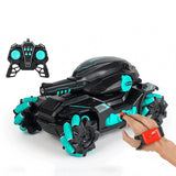 2.4G Water Bomb RC Tank 4WD Gesture Sensing Water Bomb Stunt Drift Tank Light Music Off Road Car Model Kid Toy Boy Birthday Gift