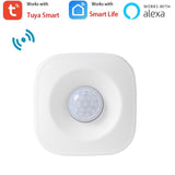 Alexa ZigBee WiFi Motion PIR Sensor Detector Sensor Smart Life APP Wireless Home Security System Human Body Movement Detect