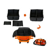 Survival Emergency Bag Car Work Elastic Band Camping Hiking Removable Mezzanine