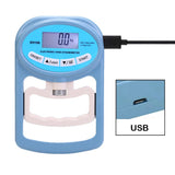268Lbs/120Kgs Digital Hand Dynamometer Grip Strength Measurement Meter Auto Capturing Electronic Hand Grip Power