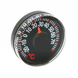 50LB Mini Round Diameter 27mm Plastic Pointer Degrees Celsius Thermometers