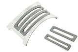 Space-saving Laptop Vertical Stand with 2Pcs Slot Desktop Notebook Erected Holder Aluminum Alloy Tablet Support