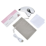 Facial Massager Plate Micro Electric Scraping Plate LED Light Heating Scraping Facial Lift Massage Vibrating Facial Massager