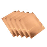 5 Pack Electric Guitar Copper Foil Tape Single Conductive Adhesive Sheet 30x22.5cm for Smart Phone PC PDA PDP Copier