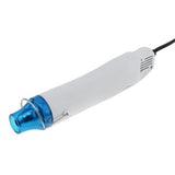 Heat Gun 230V 300W Handheld Heat Gun Multifunction Mini DIY Rapid Warming Hot-Air Blower with Supporting Seat