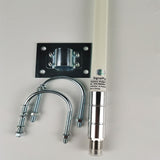 5.8dBi LoRaWAN 868MHz 915mhz omni fiberglass antenna outdoor roof IOT lora Bobcat,SenseCap,Rak,Heltec antenna