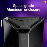 Argon EON Pi NAS Case 4-BAY SATA HDD SDD Network Attached Storage Aluminum Enclosure For Raspberry Pi 4 Model B