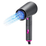 Foldable Hair Dryer, 1600W Professional 3 Speed Adjustable Blow Dryer for Home Dormitory Salon Travel