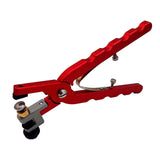 F31227 Leather Watch Bracelet Cutting Plier for Straps to Fix Catches Spring Bar Hand Tool Pliers Red Straight