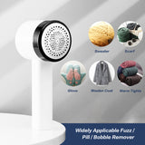 2 In 1 Portable Clothes Sweater Fuzz Fabric Shaver Electric Lint Remover USB Rechargeable Pill Remover Lint Pellet Cut Machine