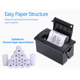 Mini 58mm Panel Embedded Thermal Printer With Interface RS232 TTL Use For Receipt Ticket ESC POS Android 5v-9v QR701