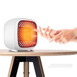 220V 800W  Mini Electric Heater Fan Portable Heater Stove Ceramic Warmer for Winter Household Indoor Heating Camping Office Home