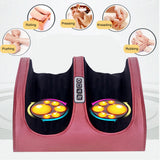 Electric Heating Therapy Foot Body Massager Shiatsu Rolling Vibration Machine Kneading Relaxation Tension Relief Home Office