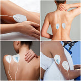 4 Modes Tens Machine 9 Intensity 4 Electrode Pads for Pain Relief EMS Muscle Stimulation Pulse Massage Tens Electroestimulador