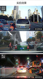 4-inch high-definition screen 1080P car driving recorder front and rear double lens support reversing image