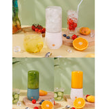 500ml Juicer Machine 18000 Rpm Portable Mini Fruit Mixers USB Rechargeable Lightweight Leakproof Travel Outdoor Supplies