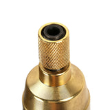 195mm/7.8 inch Professional Air Screwdriver Gun Reversible Screw Driver Pneumatic Tool 9000 RPM Gold with Black