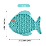 Pet Dog Feeding Slow Food Bowl Claw-shaped Dispensing Mat Feed Plate Silicone Dog Lick Pad Safe No-Toxic Training Plate