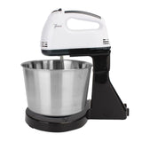 Electric Hand Mixer 7-Speed Mini with Bucket Stand Mixer for Baking Cake Hand Blender Dough Mixer Food Mixer Mixer Blender Ice
