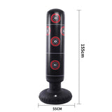 Standing Boxing Column Punching Bag Inflatable Tumbler Fitness Decompression Sandbags Kick Boxe Boxeo Taekwondo Martial