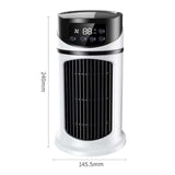 300ML Mini USB Portable Air Conditioner Cooler Fan Water Cooling Air Fan Conditioning Desktop ABS Black White 240*145.5mm