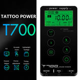 T700 Touch Screen Tattoo Power Supply UPGRADE Intelligent Digital LED Touch Pad Dual Tattoo Power Set Supply