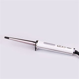 410F digital display styling tools titanium cone hair curling Iron tong hair curler roller curling wind 220-240v voltage,EU plug