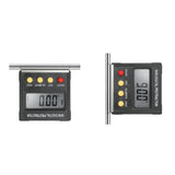 Digital Protractor Inclinometer Level Meter Bevela Gauge Angle Finder with 4 x 90 Degree Ranges+ Magnetism Base for Miter Saws