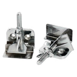 2pcs Metal Frame Hinge Clamp Durable DIY Thumbscrew Screen Printing Hobby Fixing Parts Squeegee Fastening Butterfly Emulsion