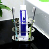 Toothbrush Holder, Stainless Steel Bathroom Toothbrush Holder with Toilet Bathroom Hand Held Handheld Sprayer