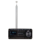 Radio Recorder Multi Conversion Portable Radio Receiver Built in Battery Aluminum Alloy Case Si4732 for Worldwide Reception