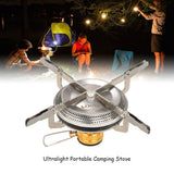 Lixada 3500W Portable Outdoor Camping Gas Stove Hiking Backpacking Picnic Ultralight Cooking Gas Burner Stove Furnace