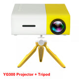 Salange Mini Projector YG300 Pro LED Supported 1080P Full HD Portable Beamer Audio HDMI USB Video Projetor