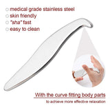 Gua Sha Tool Steel Manual Scraping Massager Care Tool Tissue Mobilization Physical Therapy Skin Release For Myofa G6N6