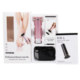Electric Foot Sharpener Foot Care File Leg Heels Remove Dead Skin Callus Remover Feet Clean Care Machine & Replacement Sandpaper