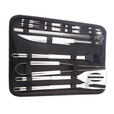 Stainless Steel BBQ Tools Set 3/5/7/9/16/18/20Pcs Barbecue Grilling Utensil for Outdoor Camping Cooking Tools Kit BBQ Utensils