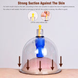 32PCS Vacuum Cupping Apparatus Home Set Suction Pump Magnetic Therapy Massage Cups Thicken Cupping Cup Health Care Body Massager