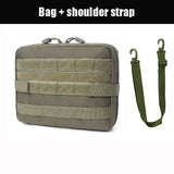 Outdoor Molle Tactical Pouch Army EDC Bag Camping Men Military Utility Backpack SOS Medical Kit Bag Army Hunting Waist Belt Pack