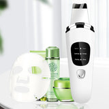 Ultrasonic Facial Skin Scrubber Ion Acne Blackhead Remover Peeling Shovel Cleaner Face Massager