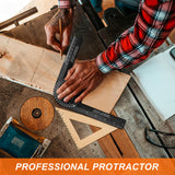 Miter Saw Protractor Ruler Digital Protractor ABS 360° Angle Ruler Inclinometer Measuring Instruments Tools for Woodwork