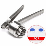 Stainless Steel Manual Vial Crimper Hand Sealing Machine for Crimping 20Mm Flip Off Caps for Aluminum