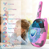 GOCOM Children's Toys Mini Walkie-Talkie Two-Way Radio Walkie-Talkie Remote Wireless for Outdoor Adventure Hiking Camping