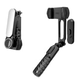 New Q09 Bluetooth Selfie Stick Sports Handheld Stabilizer Telescopic Tripod Comes With Detachable Fill Light