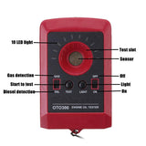 New Gas Diesel Analyzer 12V LED Digital Automobile Car Oil Quality Tester Motor Engine Detector OTO300 Car Oil Quality Tester