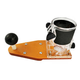 Trimming Machine Balance Board Flip Board Guide Table Electric Wood Milling Slotting Chamfering For Woodworking Work Bench