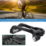 Bicycle Computer Holder Set Bike Camera Mount Out Front Bike Stem Extension Support Holder For Outdoor Cycling Accessories