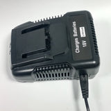 18V Battery Charger R86092 Replacement for Ridgid 18V Batteries R840087, R840083, R840085, R840086 and More EU Plug