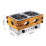 Commercial 9 Grid Oden Cooking Machine Wooden Box Electric Heating Multi-function Spicy Hot Pot String Skewered Meatball Machine