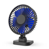 HOODAKANG USB Desk Fan Small Personal Desktop Table Fan with Strong Wind Quiet Operation Portable Mini Fan for Office Bedroom