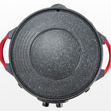 Multifunctional Electric Hot Pot Electric Griddle and Hot Pot All in One Machine Korean Style Electric Grill HTS-399